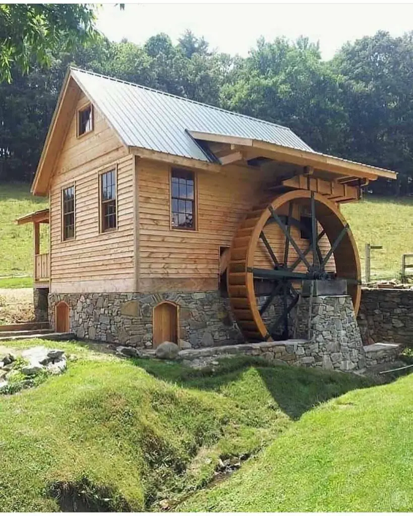Casa de madeira rústica encantadora